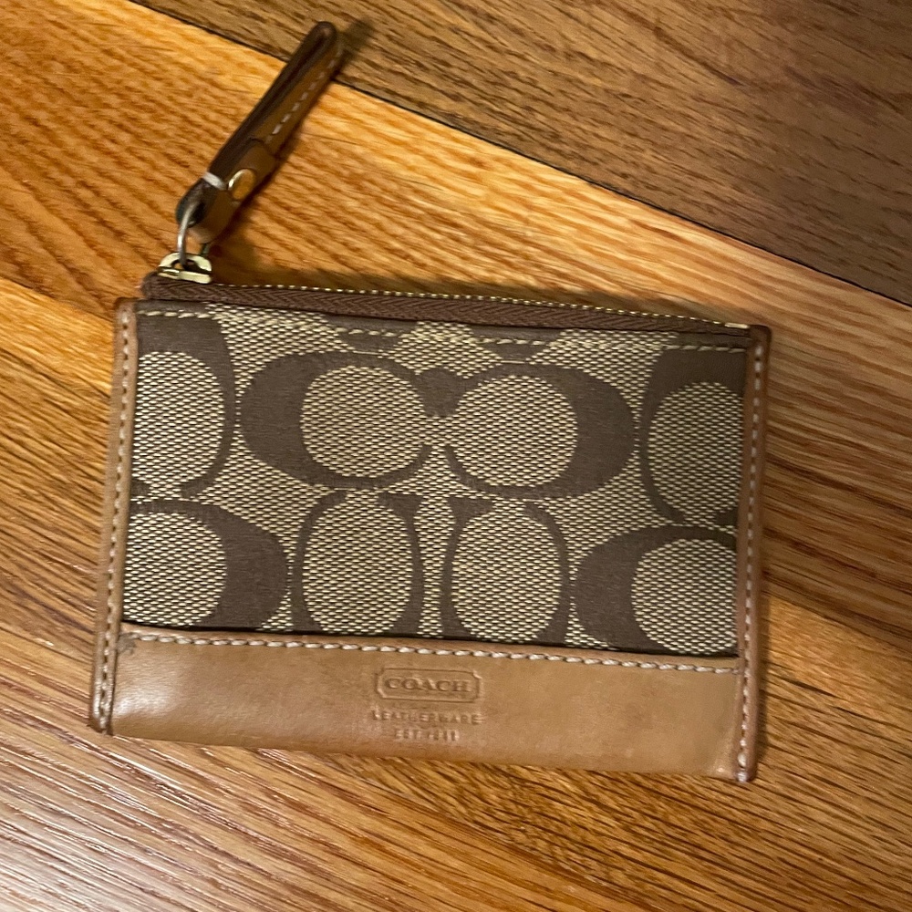 Coach change purse